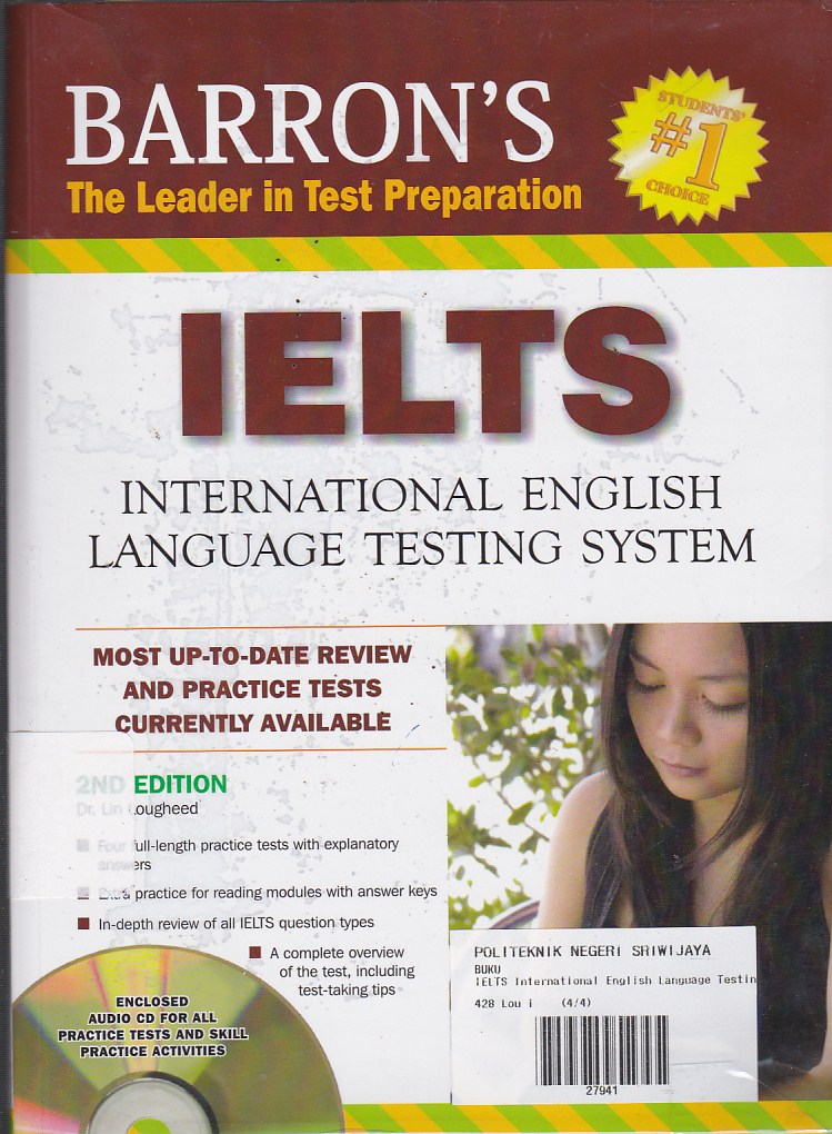 TOEFL IELTS (International English Language Testing System) Barron's