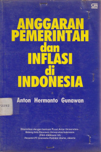 Anggaran Pemerintah Dan Inflasi Di Indonesia