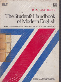 The Student's Handbook of Modern English