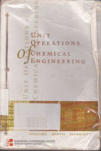 Unit Operation of Chemical Engineering Sixth Edition
