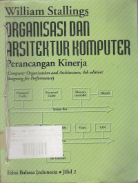 Organisasi dan Arsitektur Komputer: Perancangan Kinerja Jilid.2 Ed.4