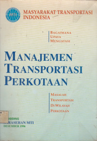 Manajemen Transportasi Perkotaan