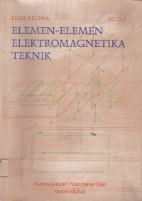 Elemen-Elemen Elektromagnetika Teknik Jilid.1 Ed.5