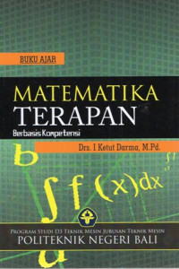 Buku Ajar Matematika Terapan Berbasis Kompetensi