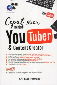 Cepat Mahir Menjadi Youtuber & Content Creator