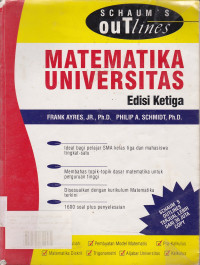 Matematika Universitas: Schaums Outlines Ed.3