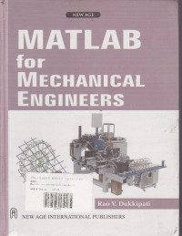 MATLAB For Mechanical Engineers