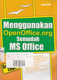 Menggunakan OpenOffice.org Semudah MS Office