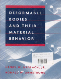 Deformable Bodies and Their Material Behavior
