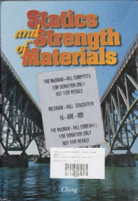 Statics And Strength Of Materials Second Edition