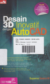 Desain 3D Inovatif dengan AutoCAD