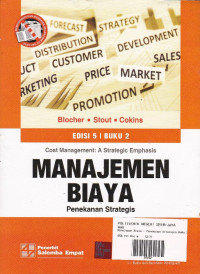 Manajemen Biaya: Penekanan Strategis Buku.2 Ed.5