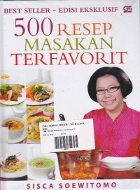 500 Resep Masakan Terfavorit (Best Seller - Edisi Eksklusif)