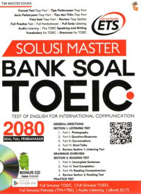 Solusi Master Bank Soal TOEIC