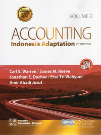 Accounting: Indonesia Adaptation Vol.2 Ed.4