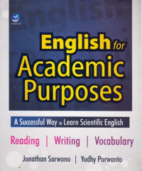 English For Academic Purposes: A Successful Way to Learn Scientific English