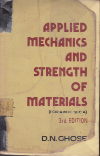 Applied Mechanics And Strength Of Materials