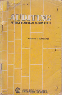 Auditing: Petunjuk Pemeriksaan Akuntan Publik