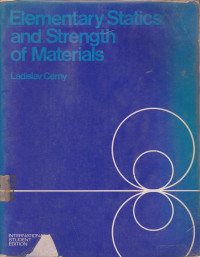 Elementary Statics And Strength Of Materials