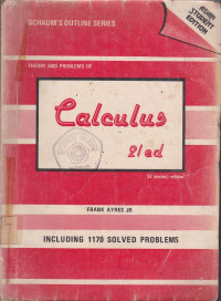Calculus: Schaums Outline Series Ed.2
