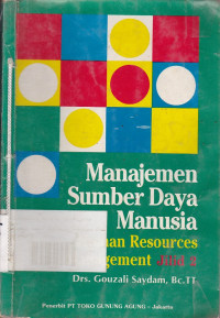 Manajemen Sumber Daya Manusia ( Human Resources Management ) jilid.2