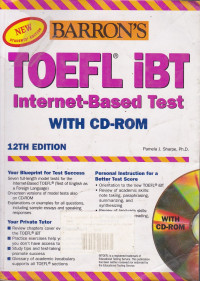 TOEFL iBT Internet-Based Test: With CD-Room