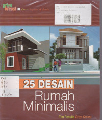 25 Desain Rumah Minimalis