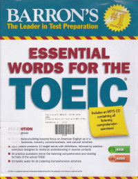 Essential Words For The TOEIC : Barrons Ed.5