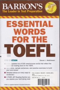 Essential Words For The TOEFL Ed.5