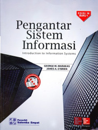 Pengantar Sistem Informasi (Introduction to Information Systems) Buku 1 Edisi 16