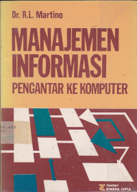 Manajemen Informasi : Pengantar ke Komputer