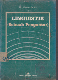 Linguistik(Sebuah Pengantar)