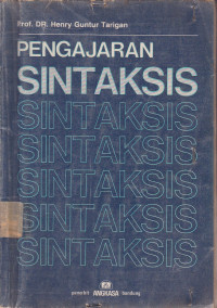 Pengajaran Sintaksis