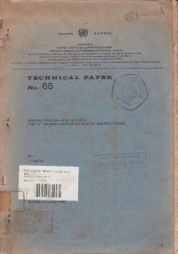 Roofing For Low - Cost Housing Part IV - Preservation Treatment of Roofing Timber : Technical Paper No. 65