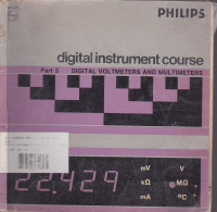 Digital Instrument Course: Digital Voltmeters And Multimeters Part.3
