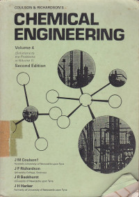 Chemical Engineering:(Solutions to the problmes in Volume 11) Volume.4 Ed.2