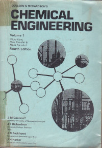 Chemical Engineering: Fluid Flow, Heat Transfer & Mass Transfer Volume.1 Ed.4