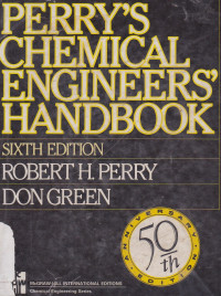 Perry's Chemical Engineers Handbook Sixth Edition