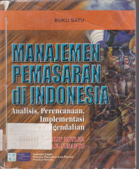 Manajemen Pemasaran di Indonesia Buku.1