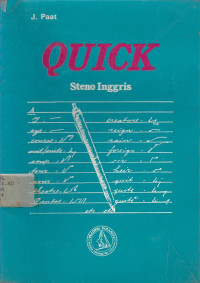 Quick : Steno Inggris