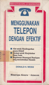 Menggunakan Telepon Dengan Efektif