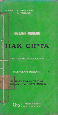 Undang-Undang Hak Cipta Yang Telah Disempurnakan