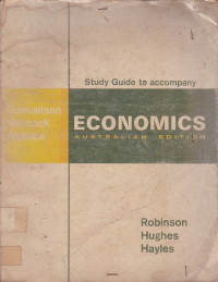 Study Guide To Accompany Economics : Australian Edition