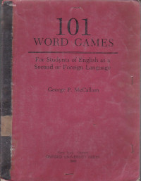 101 Word Games