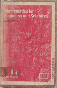 Mathematics For Engineers And Scientists