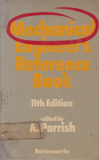 Mechanical Engineer's Reference Book Ed.11
