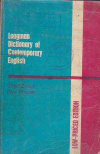 Longman Dictionary Of Contemporary English