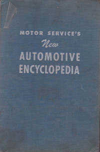 Motor Service's New Automotive Encyclopedia