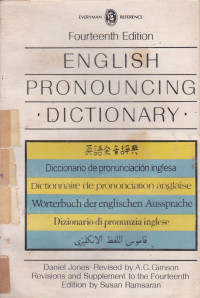 English Pronouncing Dictionary: Fourteenth Edition