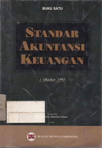 Standar Akuntansi Keuangan 1 Oktober 1994 dan 1995 Buku.1